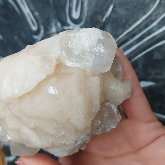 Apophyllite and Stilbite Mineral Specimen - Picture 7 of 10